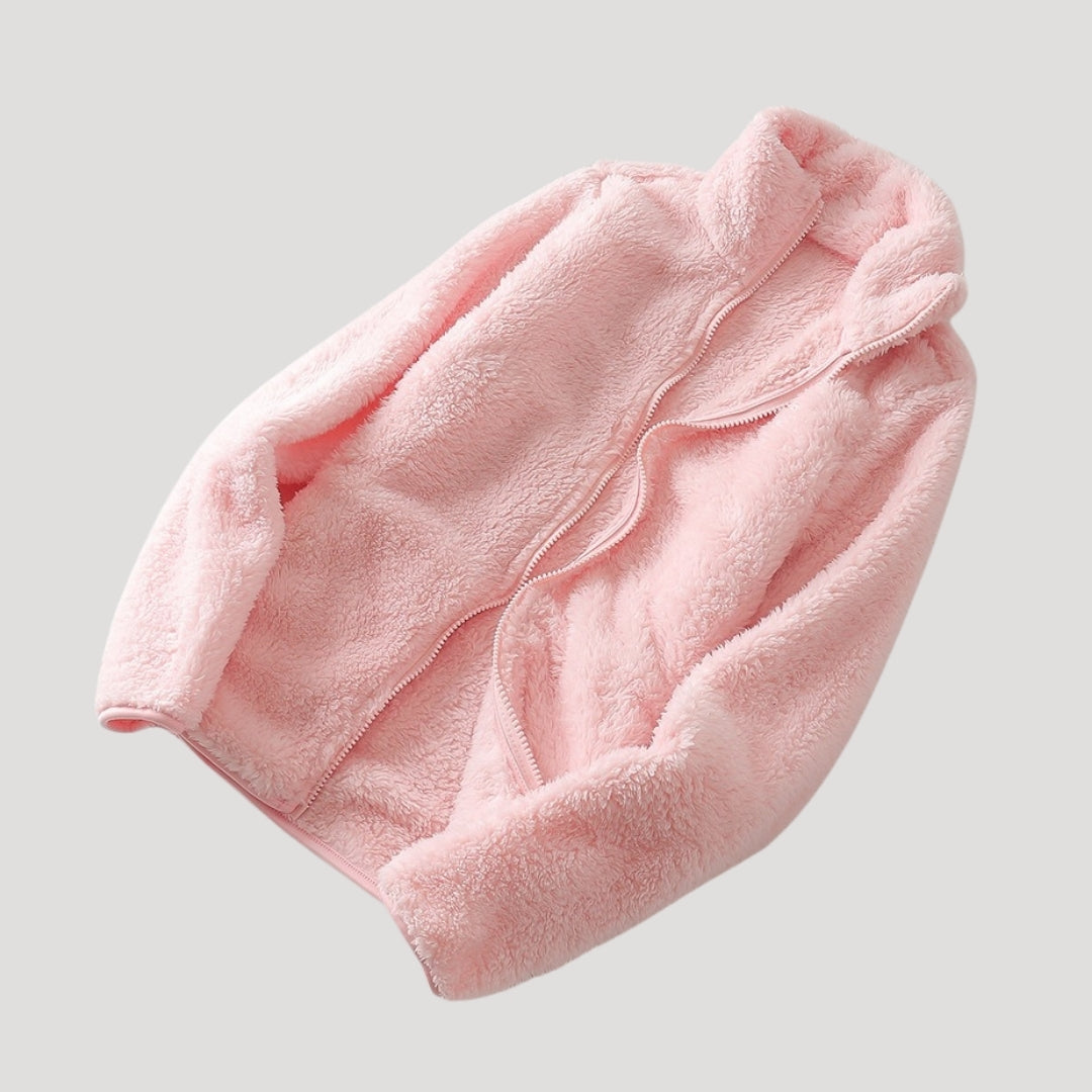 Fleecová bunda – Ultra měkká textura – Zimní volnočasové pohodlí