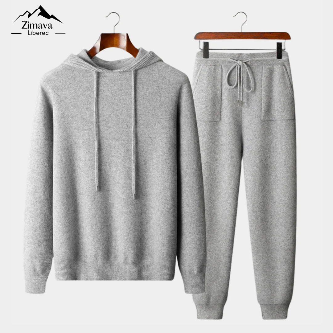 Prémiová sada volnočasového oblečení z kašmíru