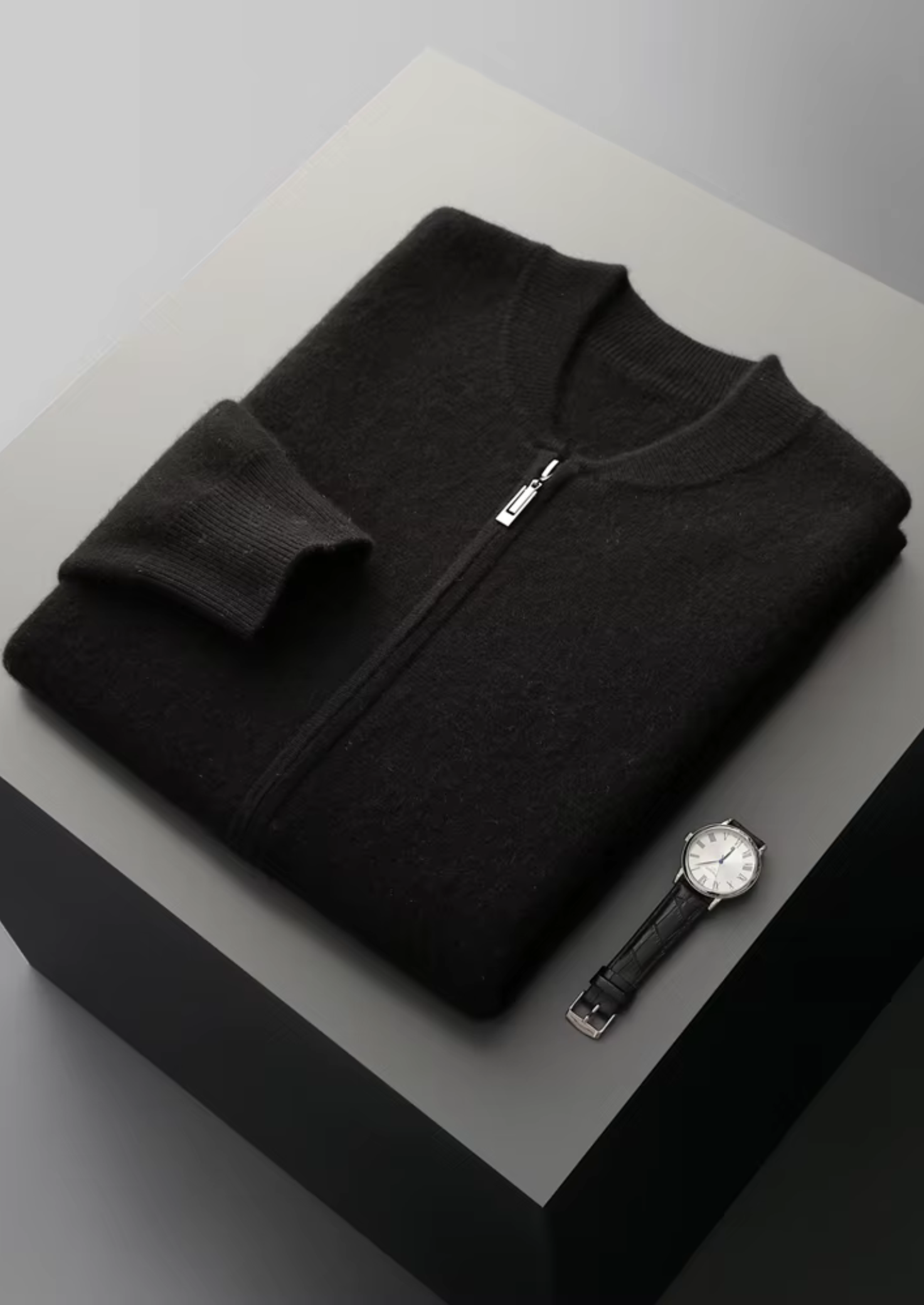 PURE EXTRA-jemná merino vlna v-pletený kardigan