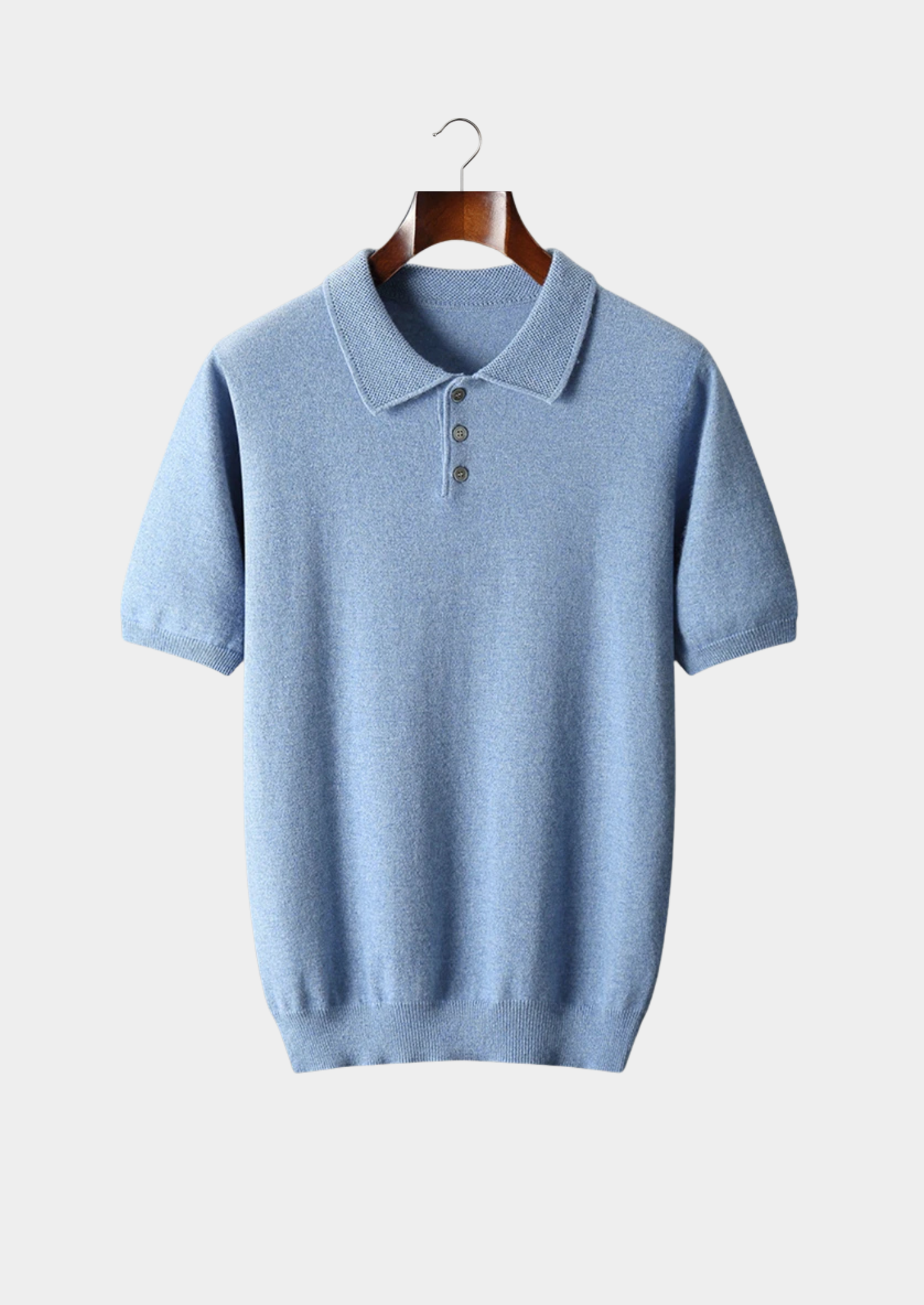 PREMIUM CASHMERE CLASSIC POLO SHIRT