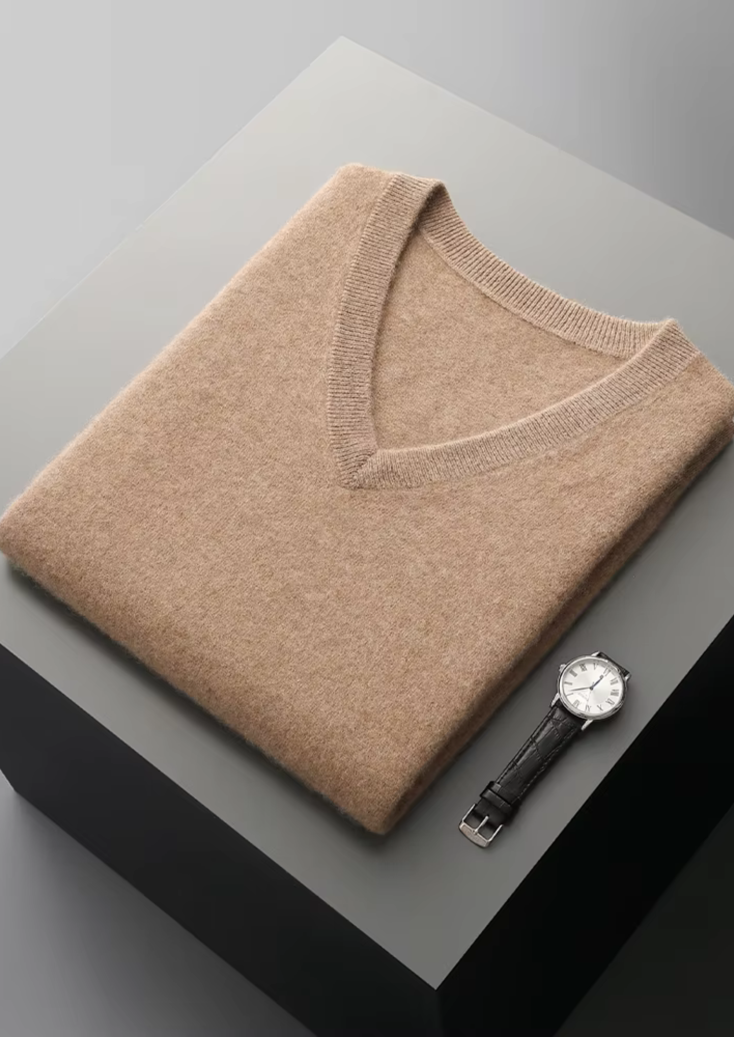 PURE EXTRA-JEMNÁ MERINO VLOŽKA S V-KRČKEM