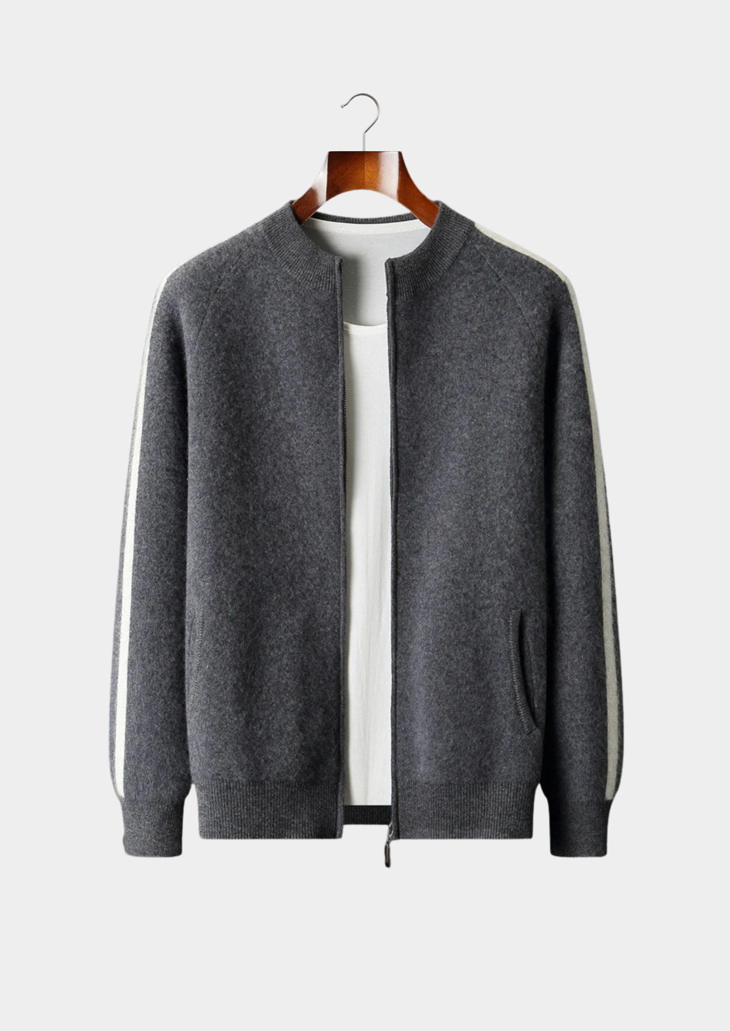 PURE EXTRA-MALÁ MERINO VLNA PRUŽENÝ CARDIGAN