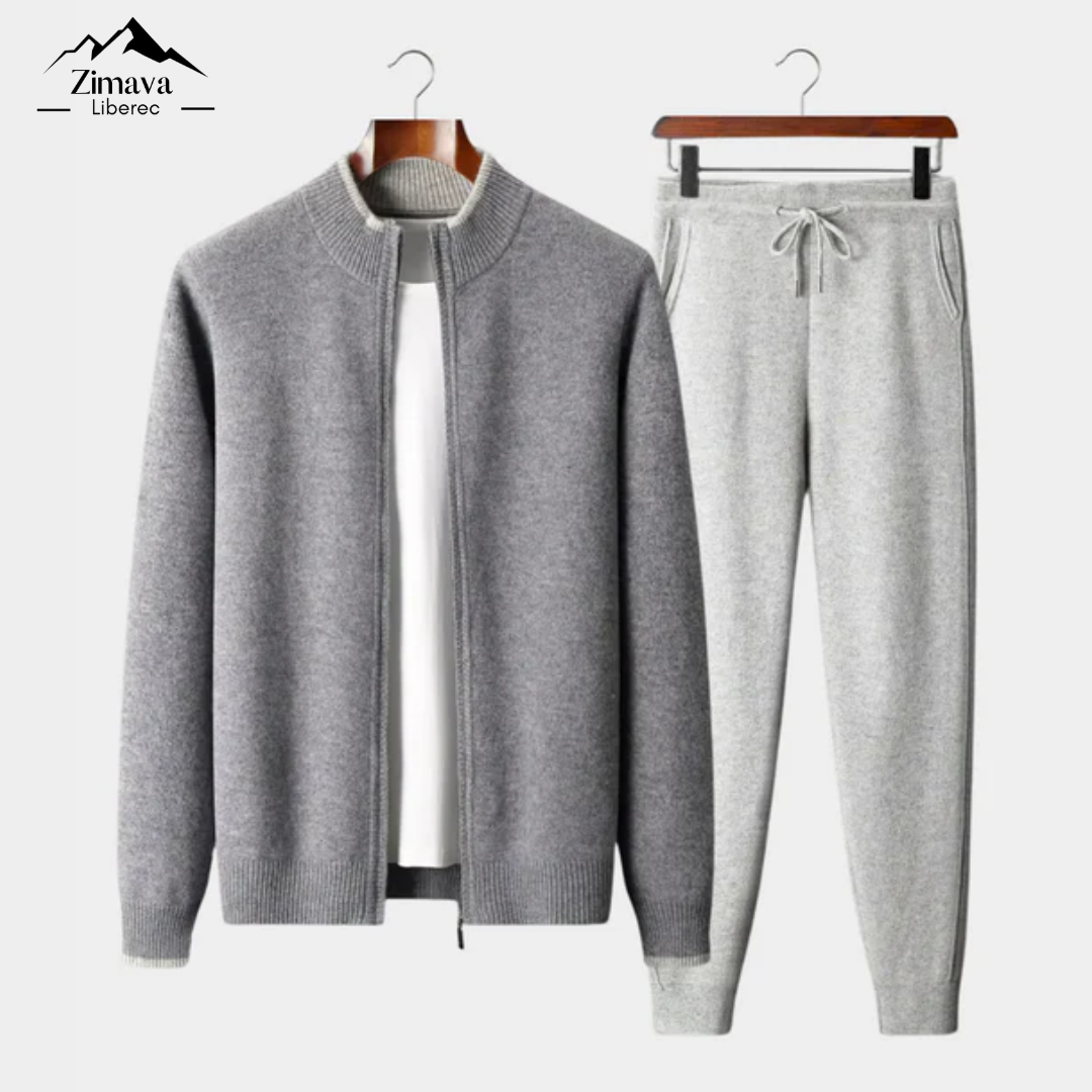 Sada z čisté extra jemné merino vlny s dvoubarevným odstínem