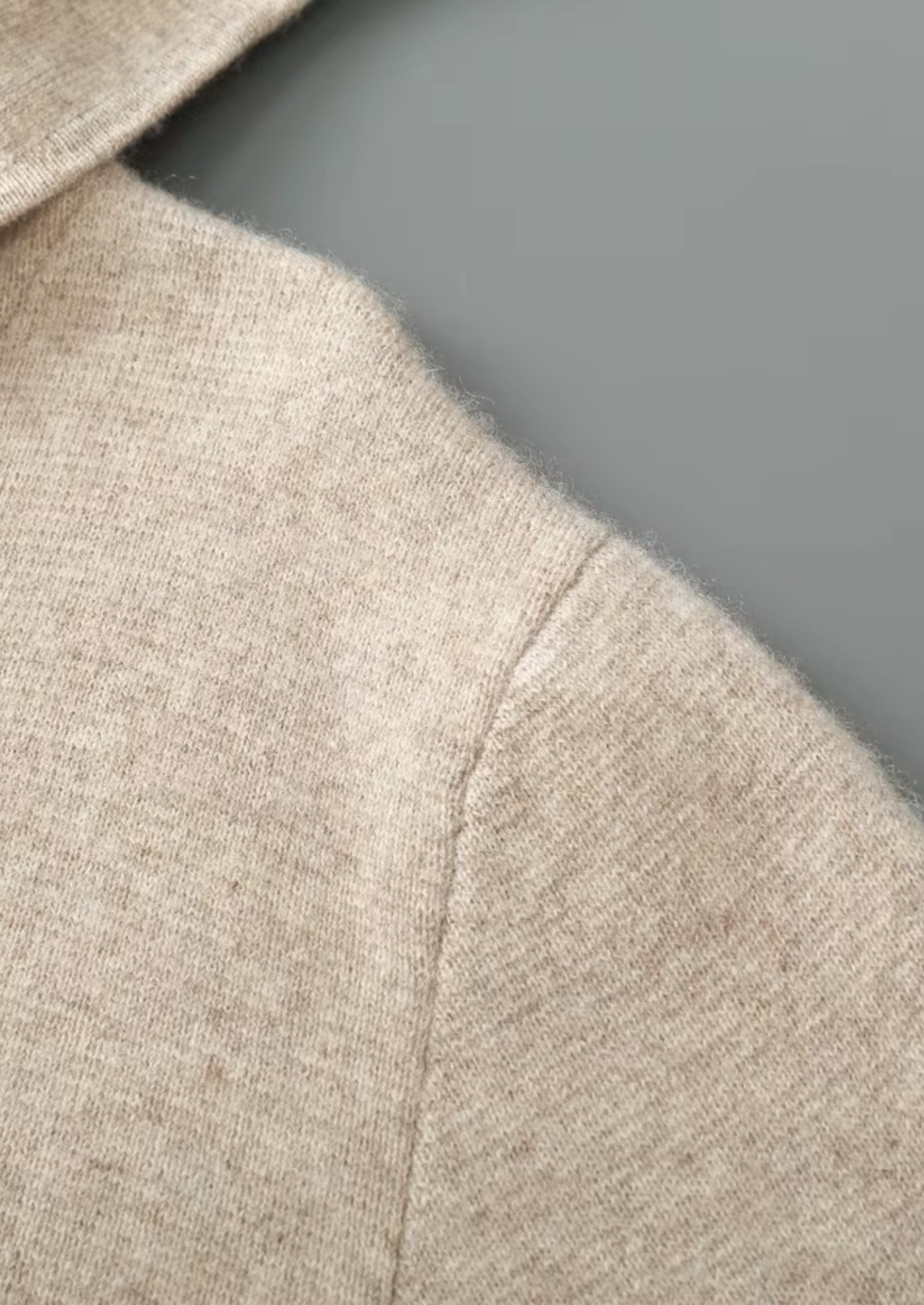 PURE EXTRA-FINÍ MERINO VLASOVÁ ZIPOVÁ MIKINA