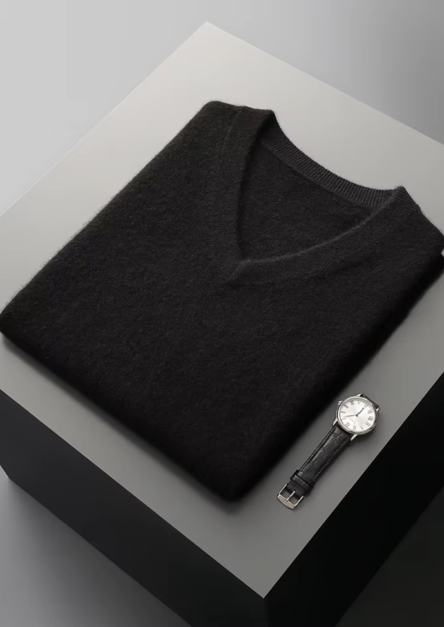 PURE EXTRA-JEMNÁ MERINO VLOŽKA S V-KRČKEM