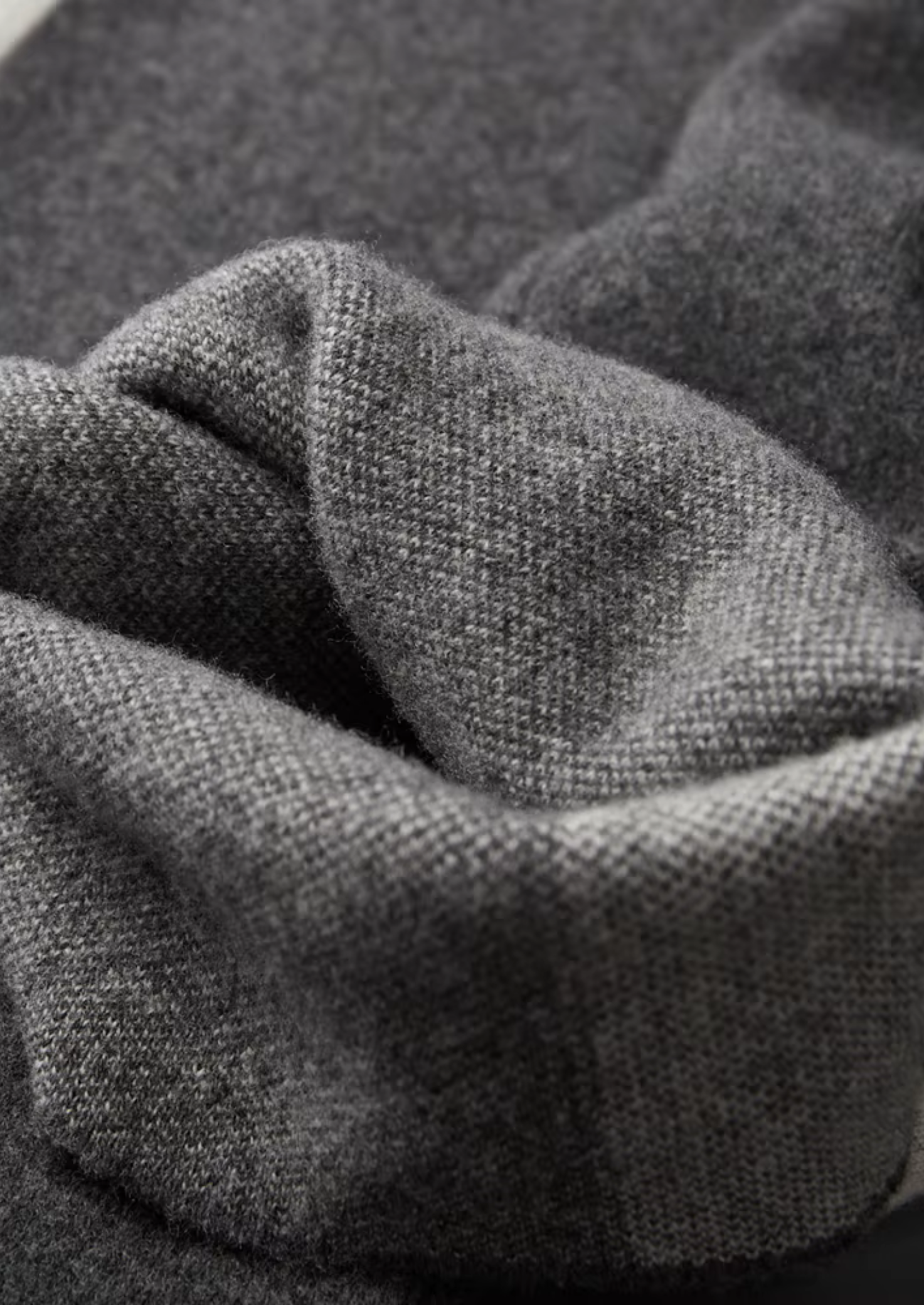 PURE extra jemná merino vlna široké volnočasové kalhoty