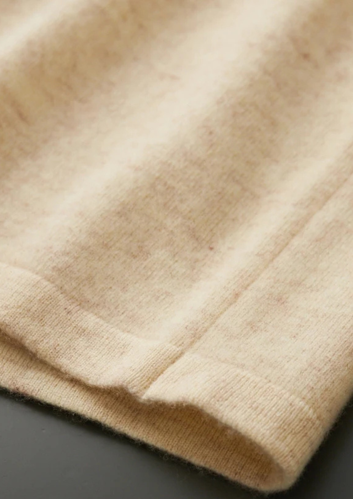 PURE Extra jemný merino vlna polo kardigan