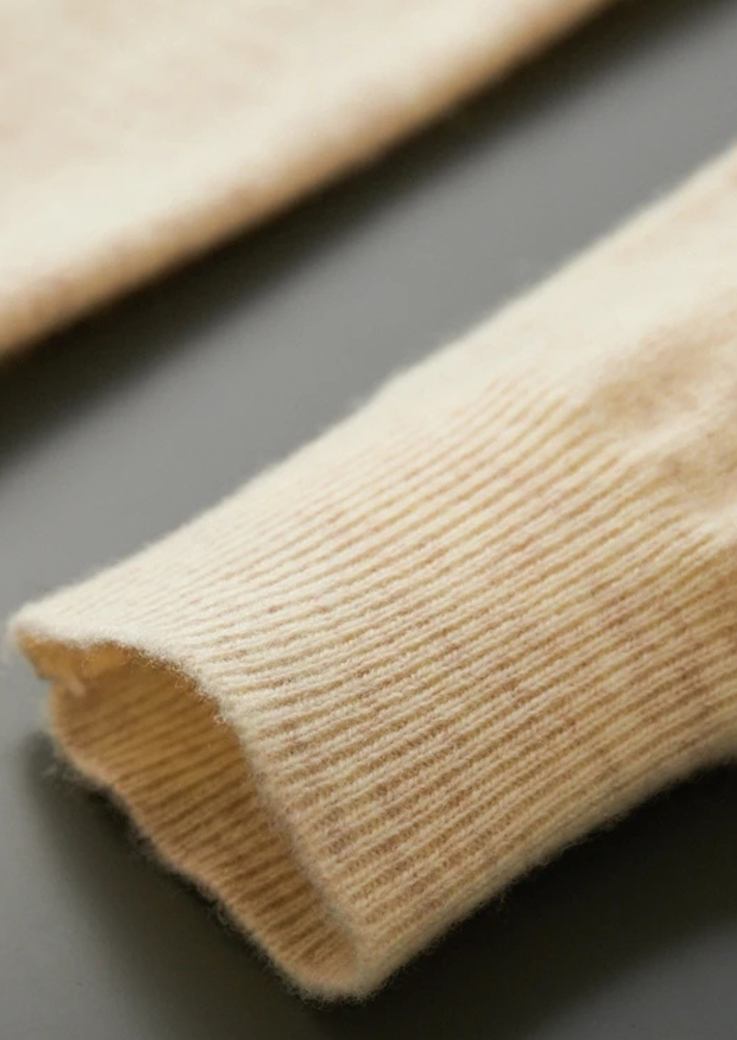 PURE Extra jemný merino vlna polo kardigan