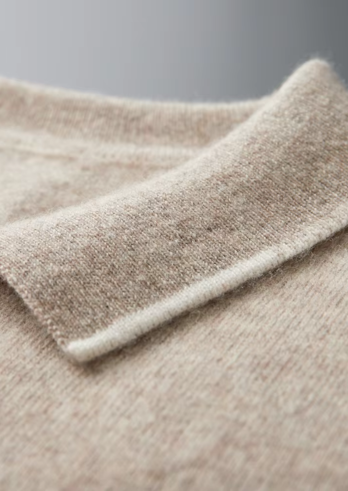 PREMIOVÉ dvoubarevné polokošile z kašmíru