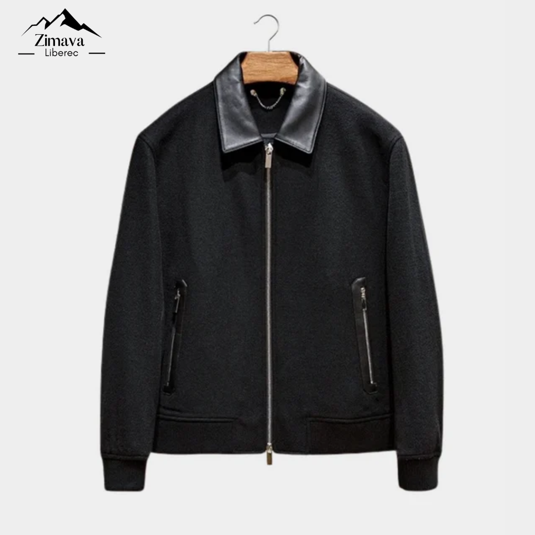 Prémiová bavlněná bomber bunda