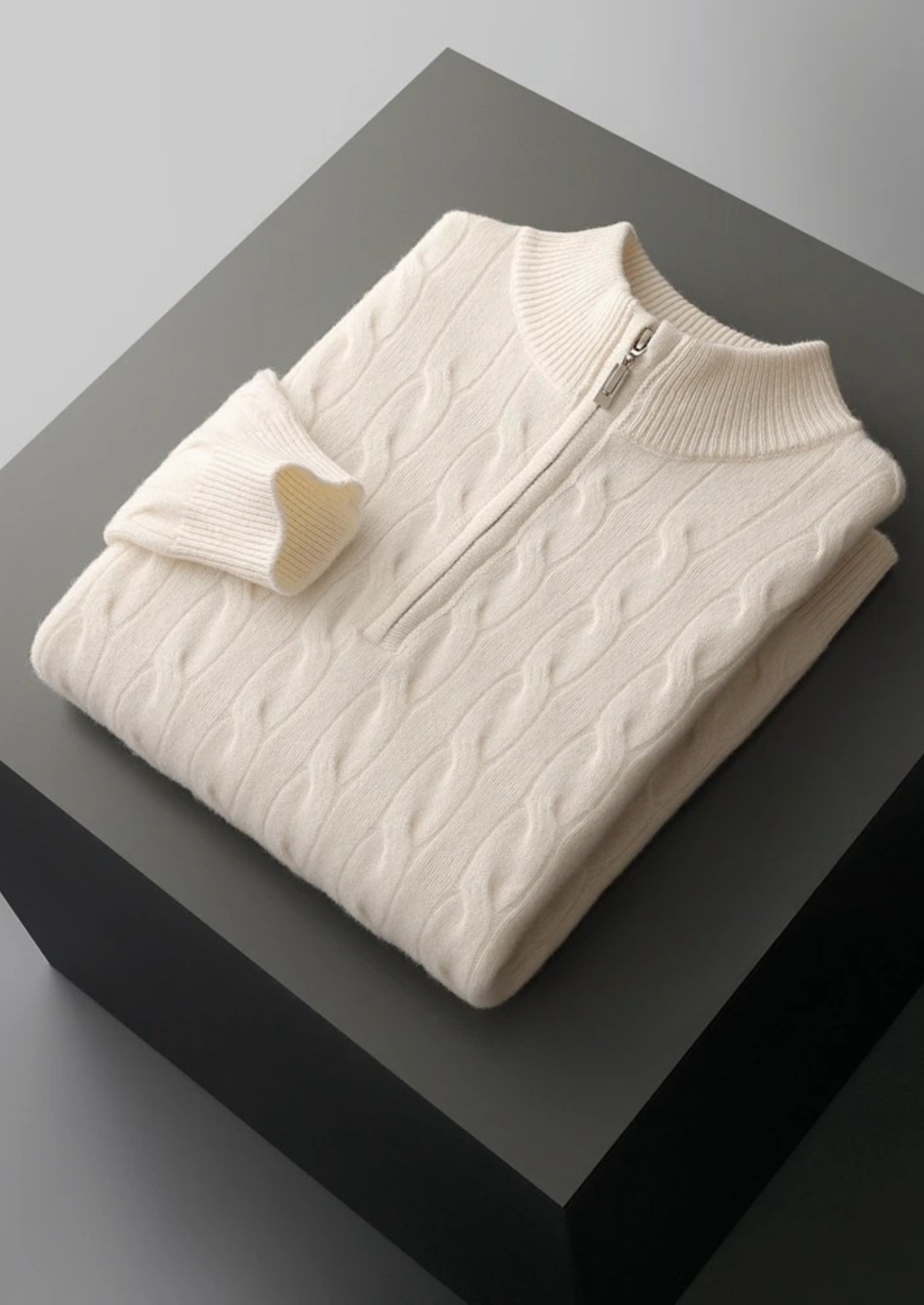 PURE EXTRA-FINÁ MIKROVLÁKNO MERINO VLNA S ČÁSTIČKOVÝM ZIPSEM