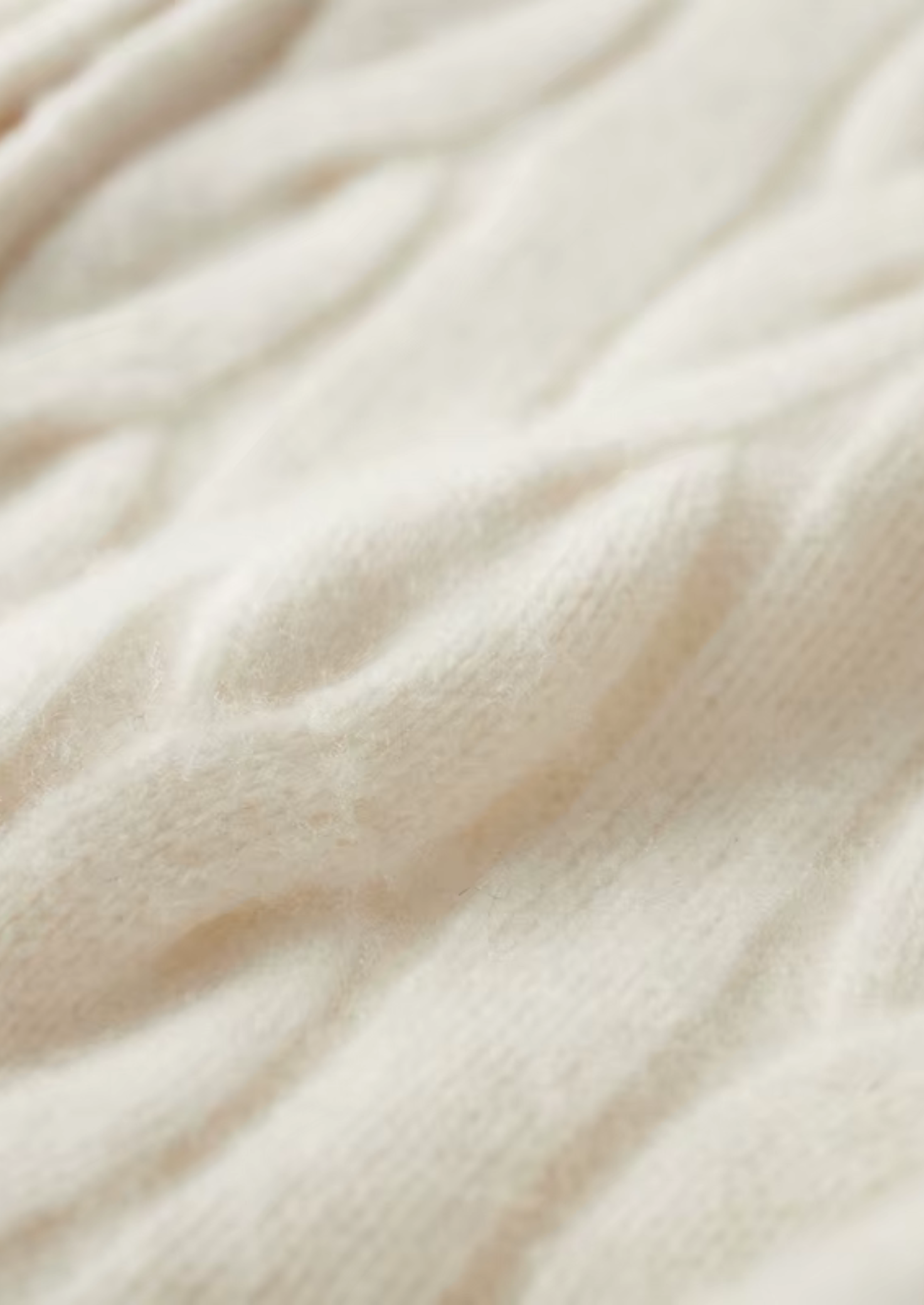 PURE EXTRA-FINE MERINO VLNA DUAL-ZIP KABELKOVÝ CARDIGAN