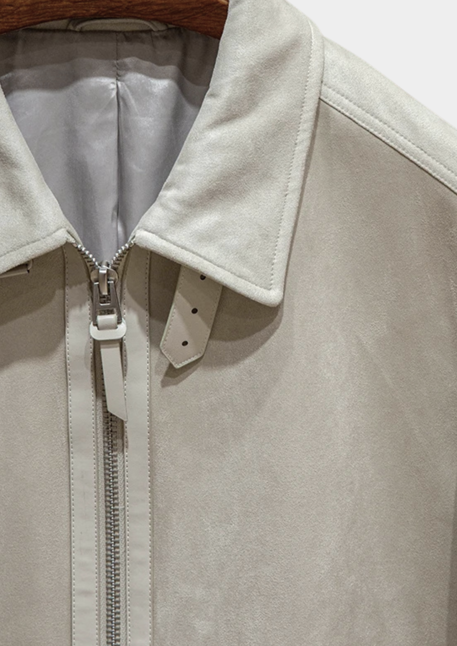 Prémiová semišová bomber bunda