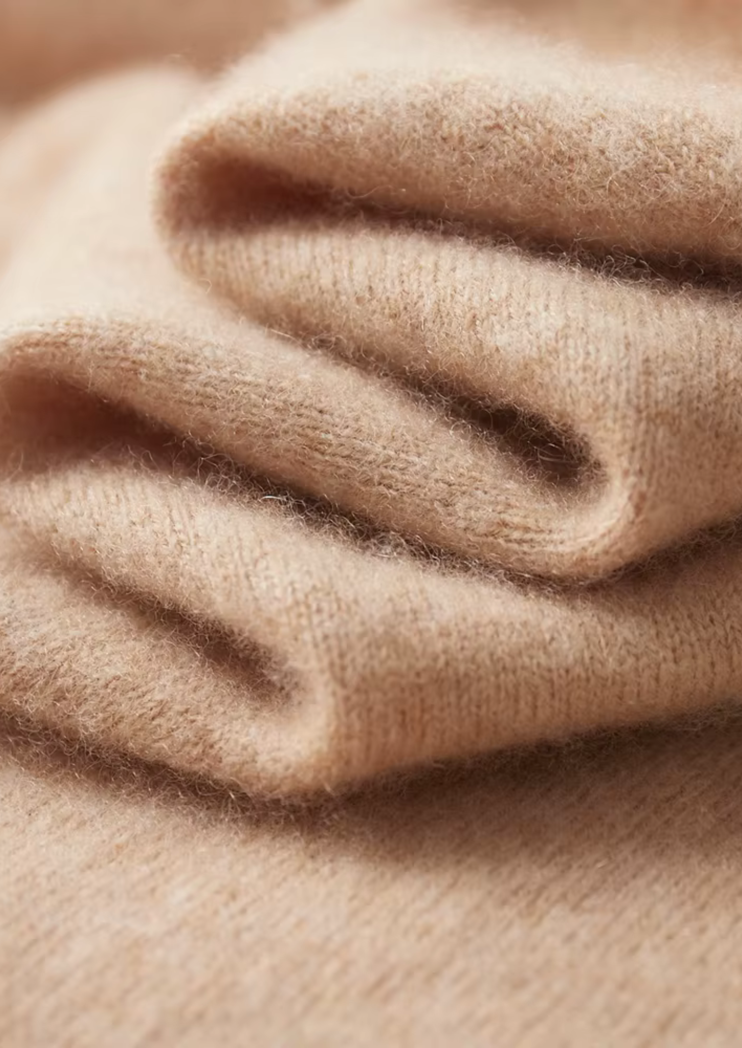 Prémiové polo s dvojitým tónem z kasmíru na zip