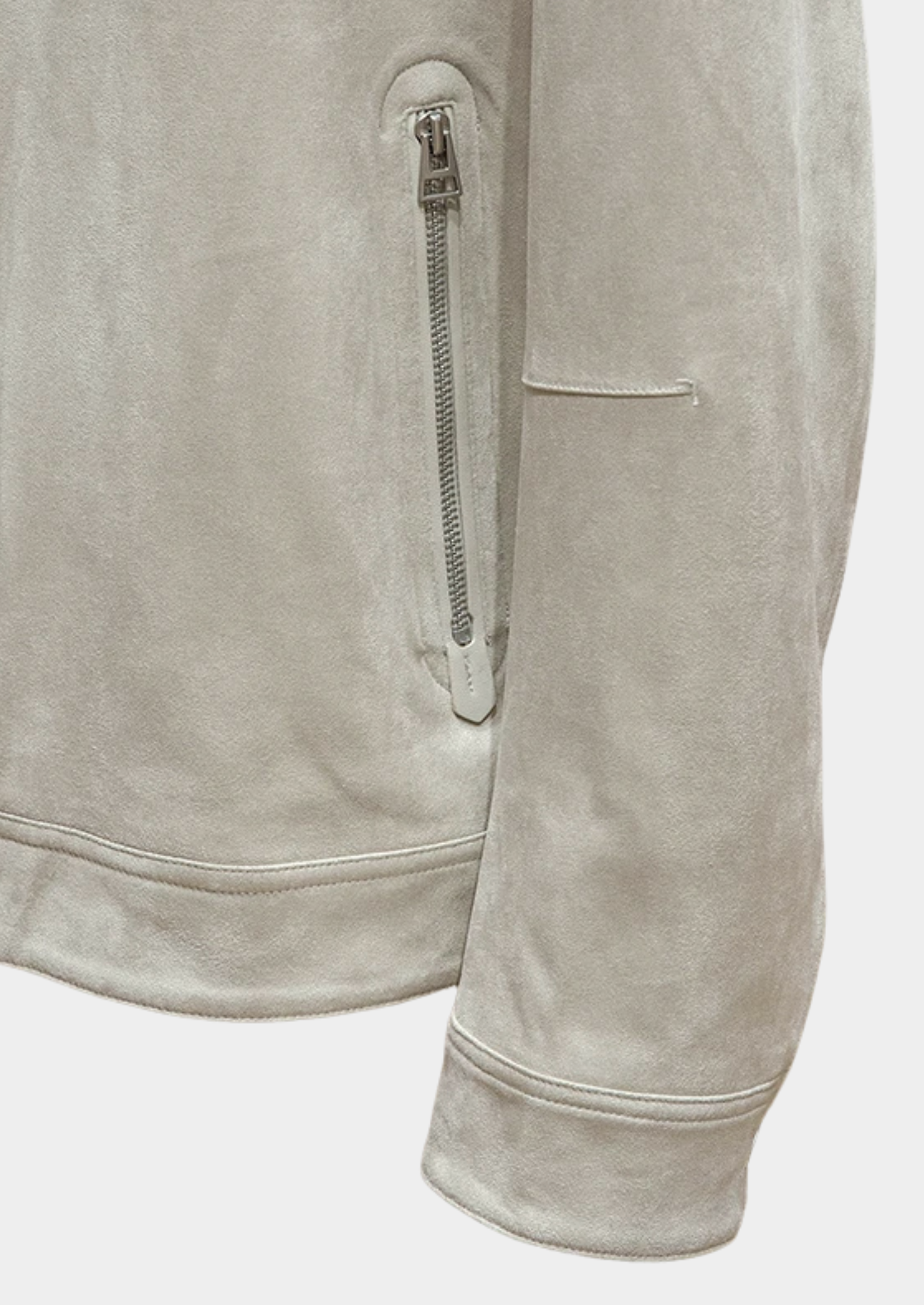 Prémiová semišová bomber bunda