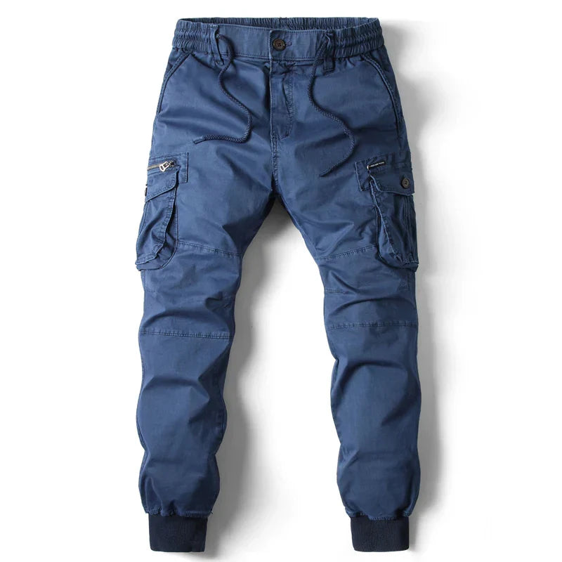 Tenké kalhoty cargo Slim Fit