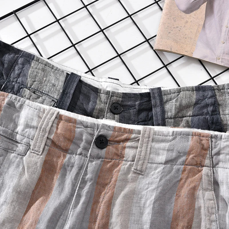 PIERRA™ Lněné kraťasy