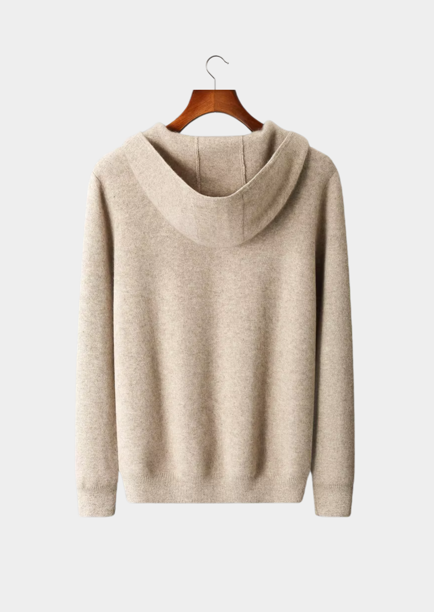 PURE EXTRA-FINÍ MERINO VLASOVÁ ZIPOVÁ MIKINA