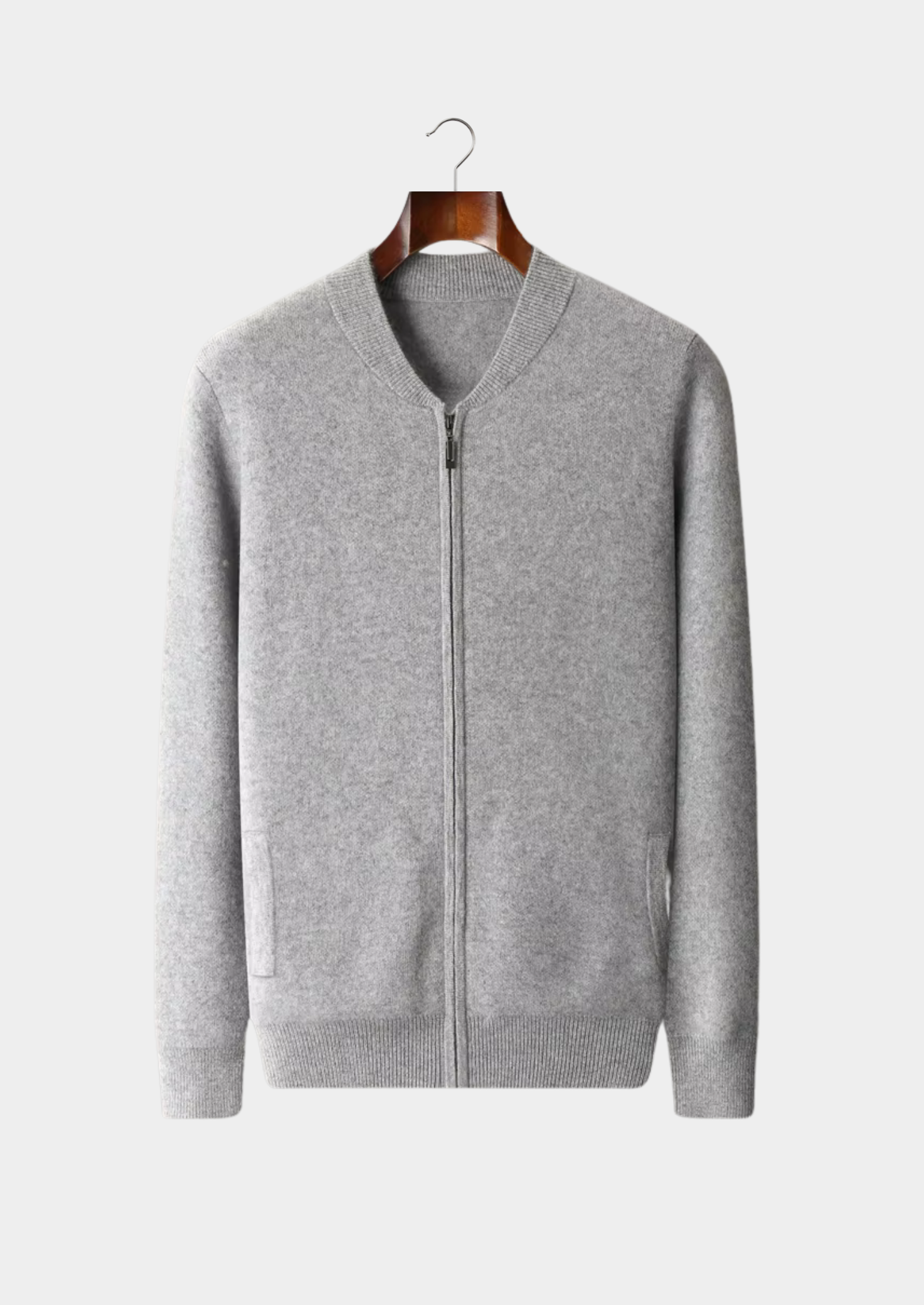 PURE EXTRA-jemná merino vlna v-pletený kardigan