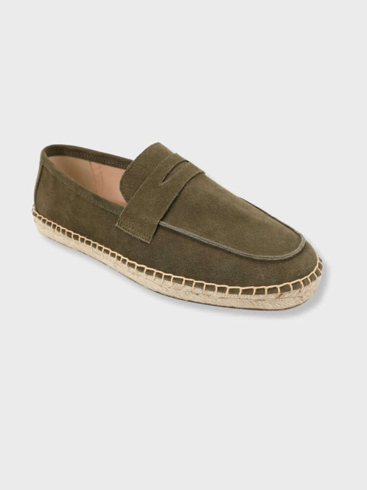 Espadrilové mokasíny